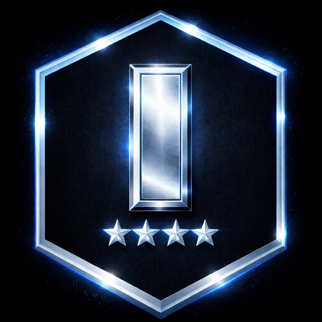 First Lieutenant 4 insignia