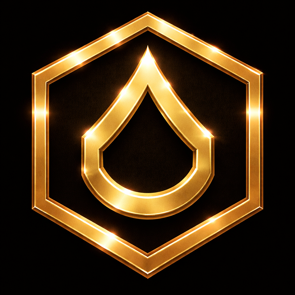 Master Sergeant 1 insignia