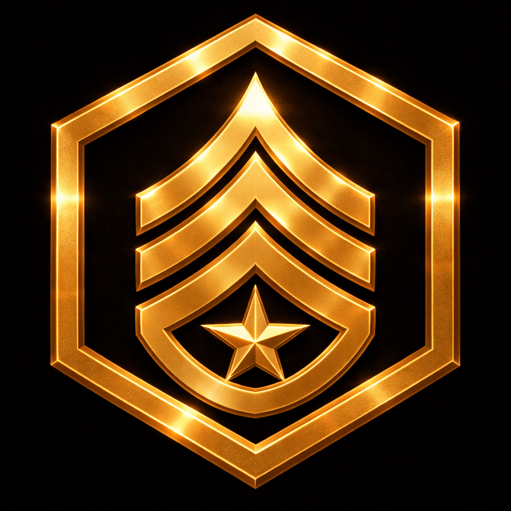 Master Sergeant 4 insignia