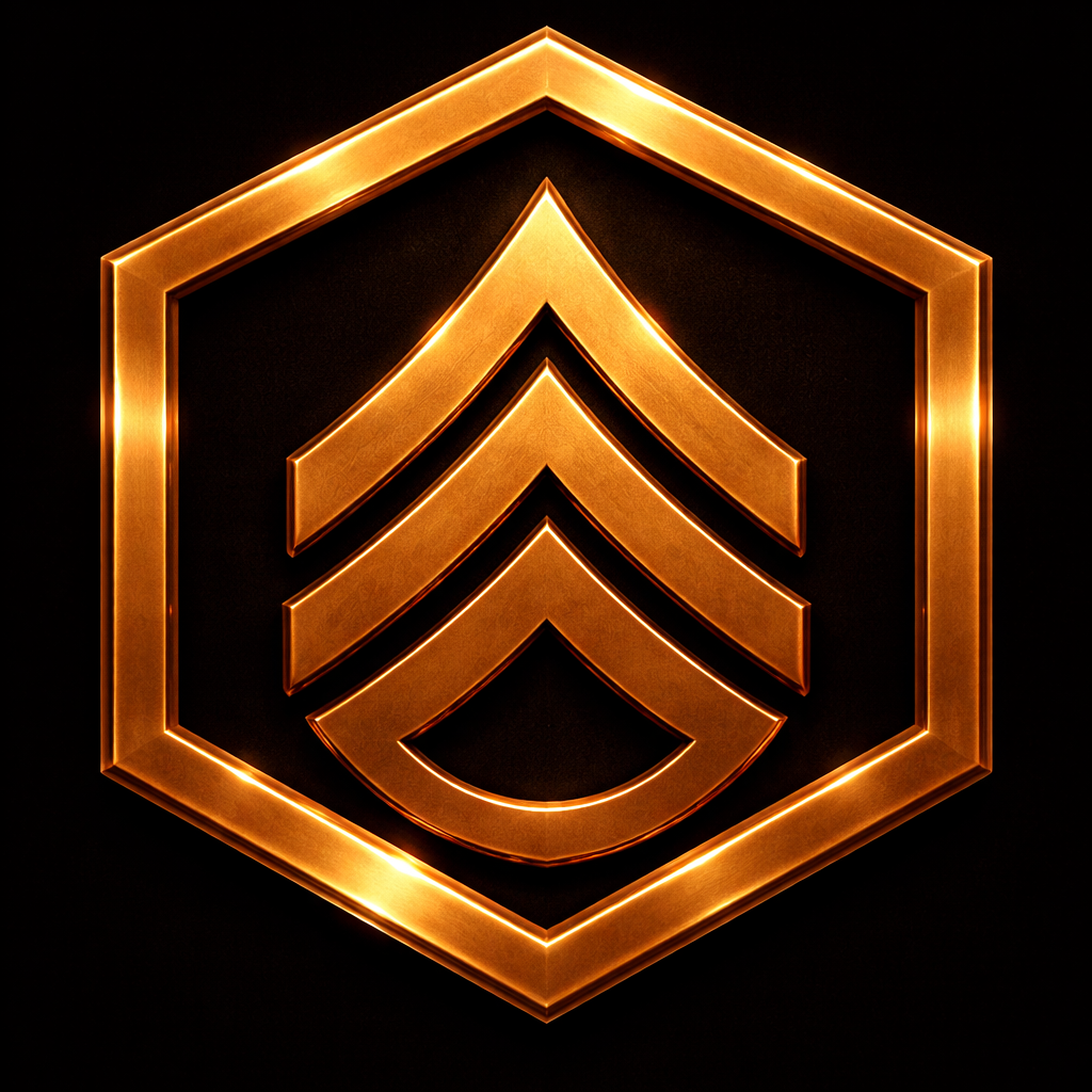 Private First Class 3 insignia